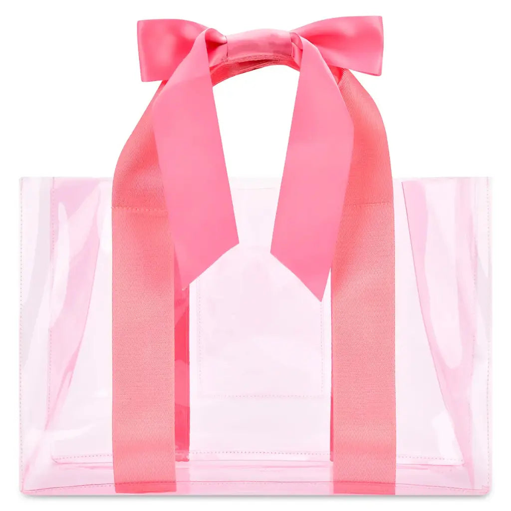Iscream Bow Clear Tote