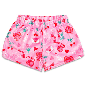 Iscream Love Doodles Plush Shorts