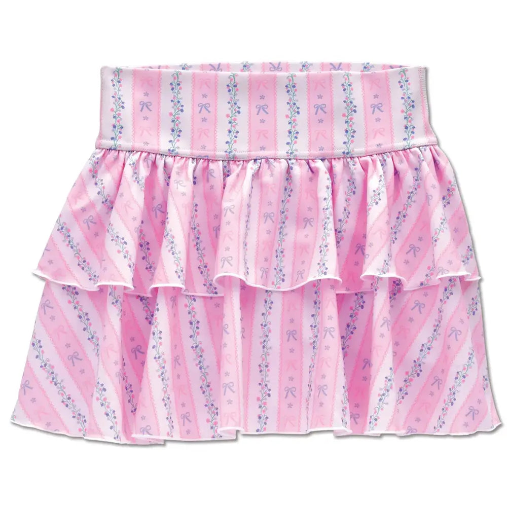 Iscream Floral Stripes Skort