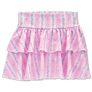 Iscream Floral Stripes Skort