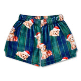 Iscream Santa Doodle Plush Shorts