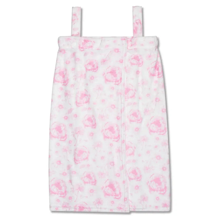 Iscream Pretty Pink Toile Spa Wrap, Youth Medium/Large 10-14Y