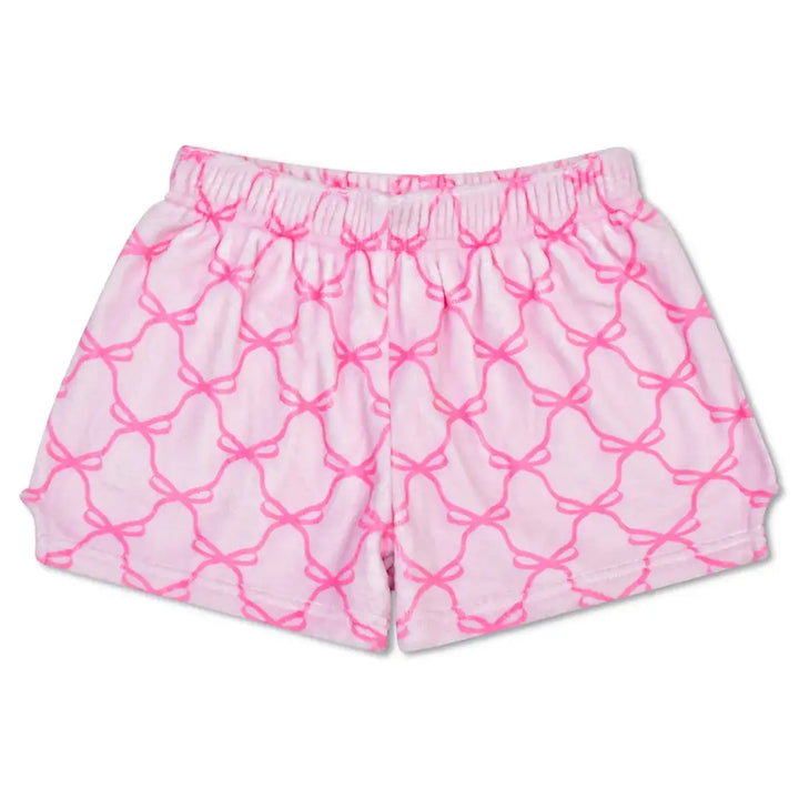 Iscream Sweet Trellis Bow Plush Shorts