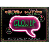 Iscream Neon Speech Bubble Message Light Frame