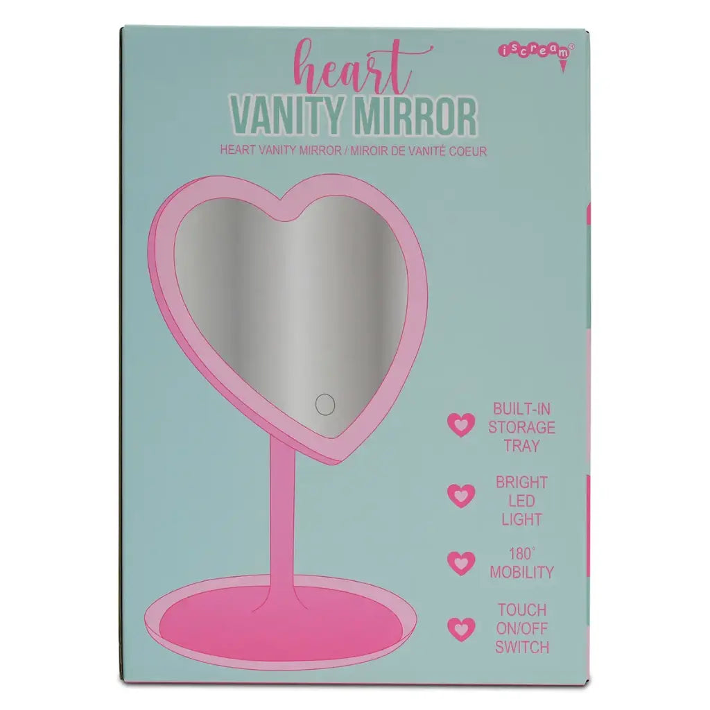 Iscream Heart Vanity Mirror