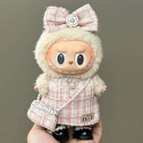 Labubu Chanel Suit Dress Up Costume, Pink