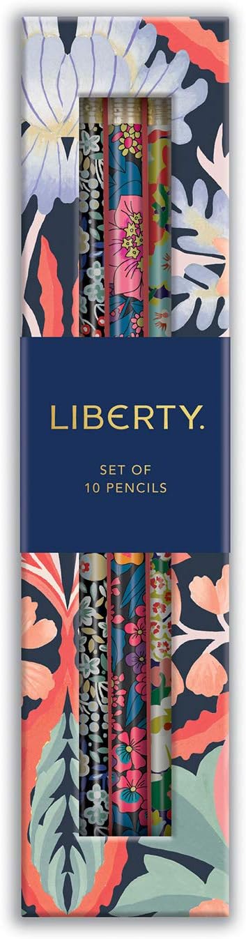 Liberty London Floral Pencil Set