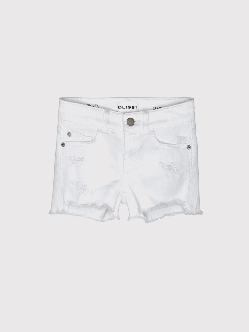 DL1961 Lucy High Rise Tween Denim Shorts