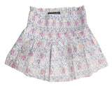 KatieJ Tween Bianca Floral Bouquet Tiered Ruffle Skirt