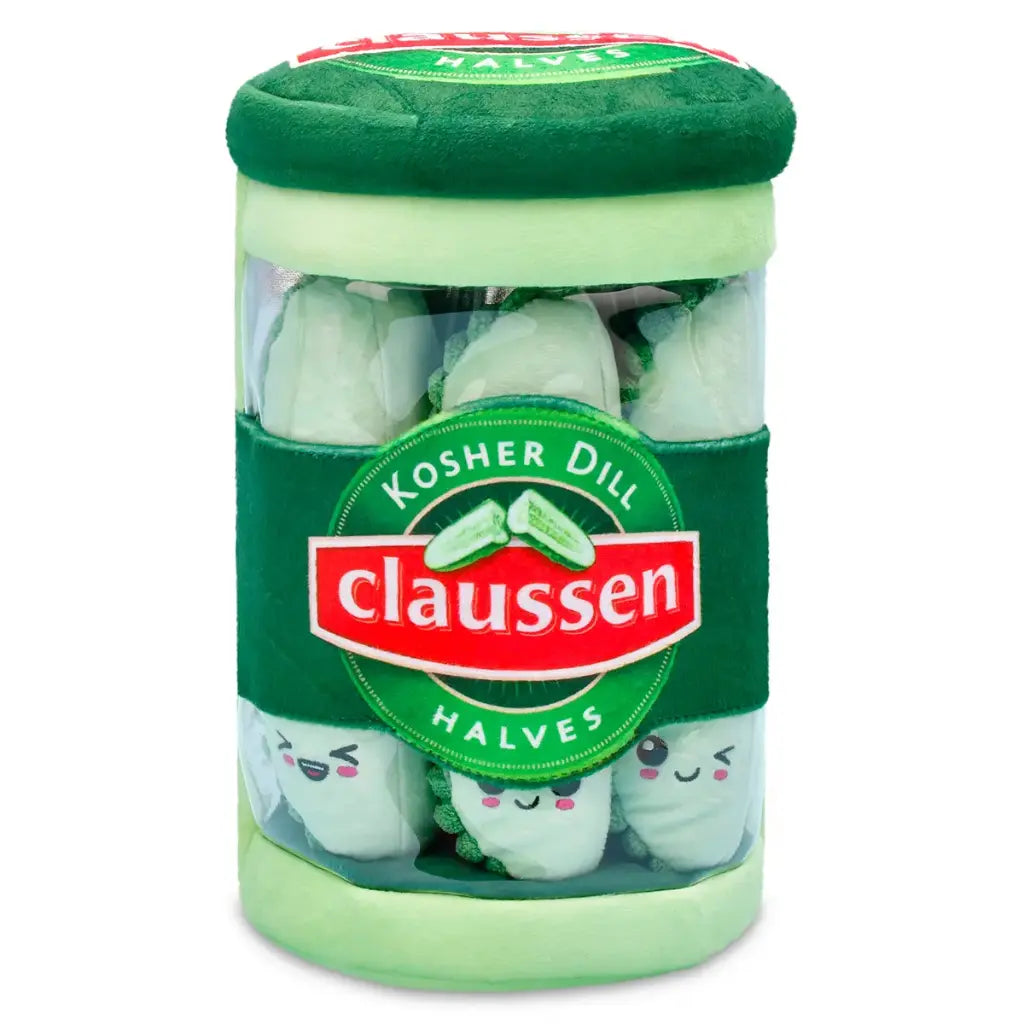 iscream Claussen Pickles Packaging Plush