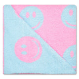 Iscream Made You Smile Cozy Knit Blanket