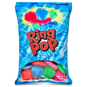 iscream Ring Pop Cherry Scented Packaging Fleece Plush
