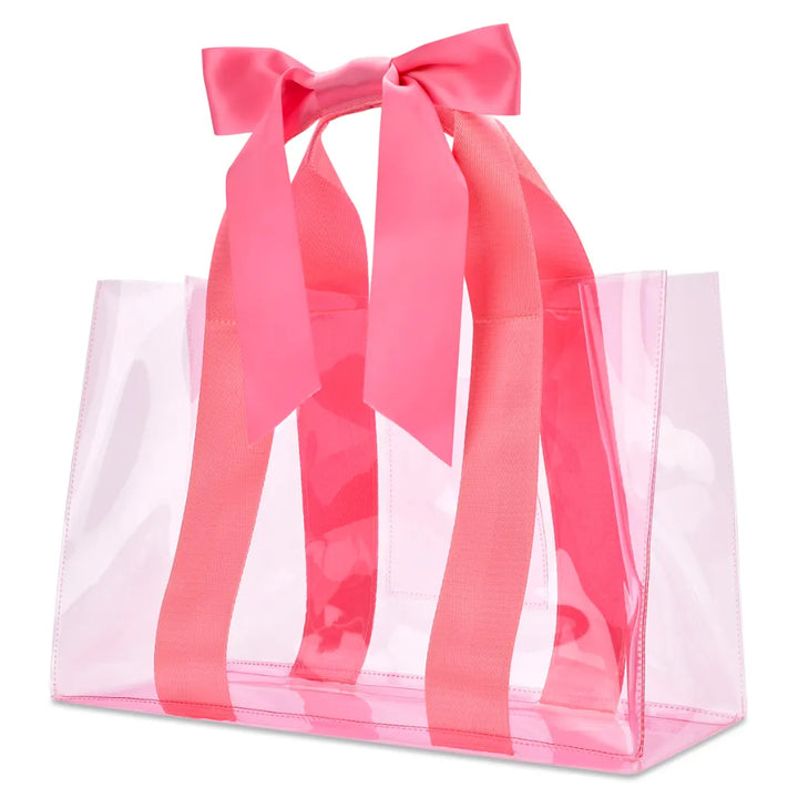 Iscream Bow Clear Tote