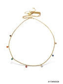 Theia Mia Short Multi Gem Necklace