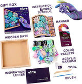 OKTO Wood & Craft Succulent Clay Kit