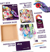 OKTO Wood & Craft Romance Flowers Clay Kit