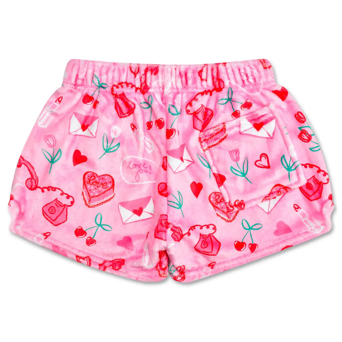 Iscream Love Doodles Plush Shorts