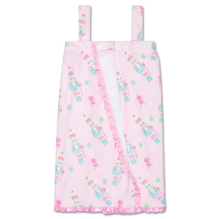 Iscream Pretty Pink Toile Spa Wrap, Youth Medium/Large 10-14Y