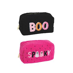 Mud Pie Spooky Halloween Boucle Pouch