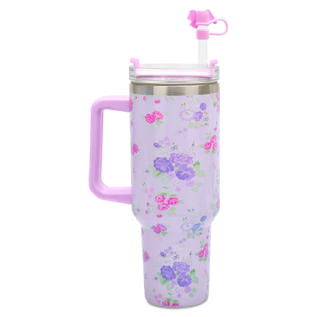 Iscream Forever Floral Travel Cup