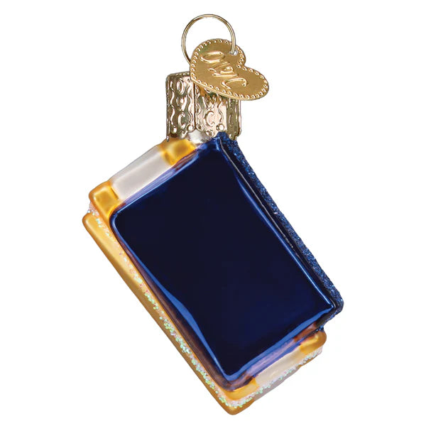 Old World Christmas Mini Passport Glass Blown Ornament