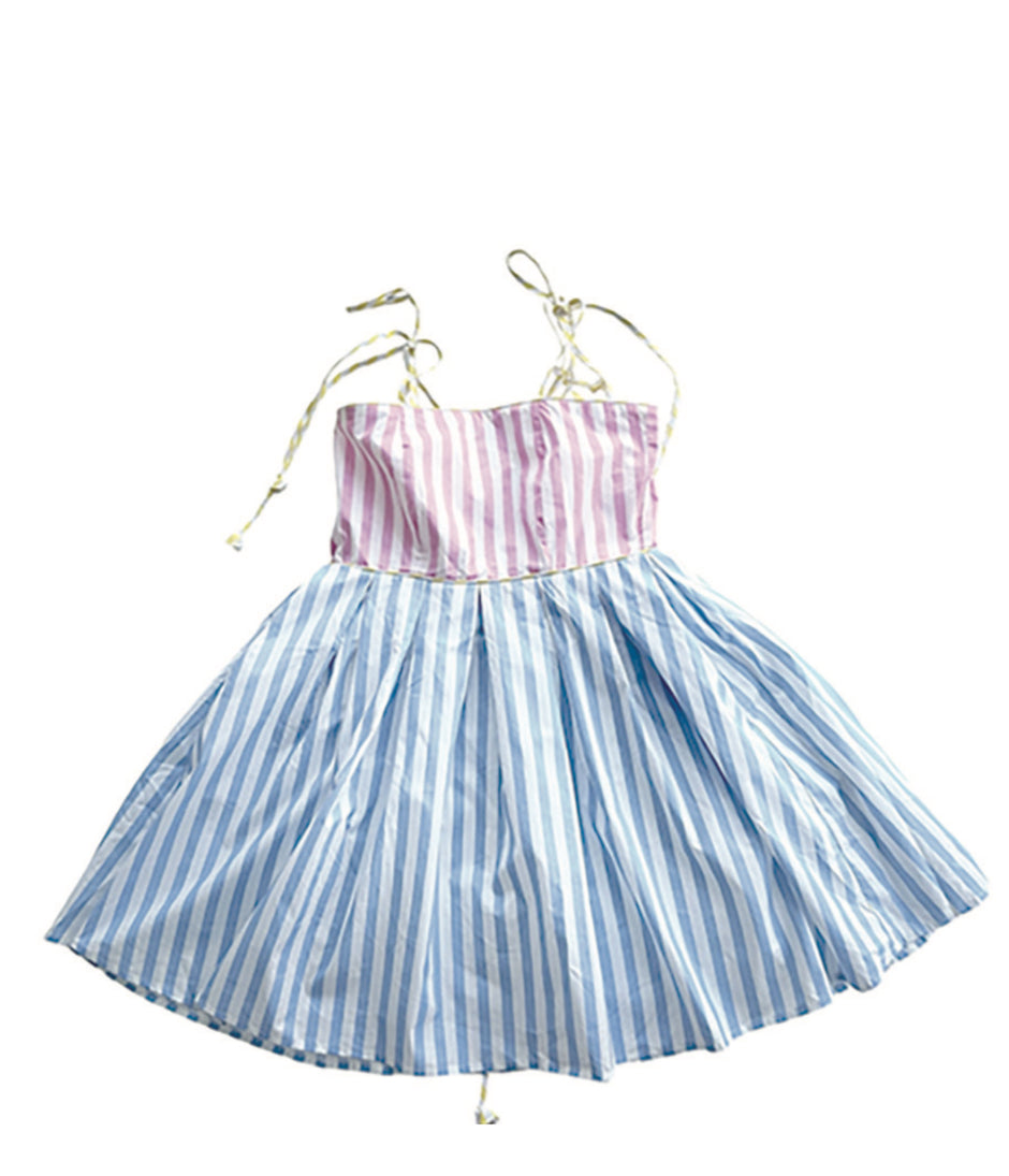 Little Olin Stripe Summer Dress