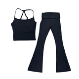 KatieJ Asher Athleisure Tank, Black