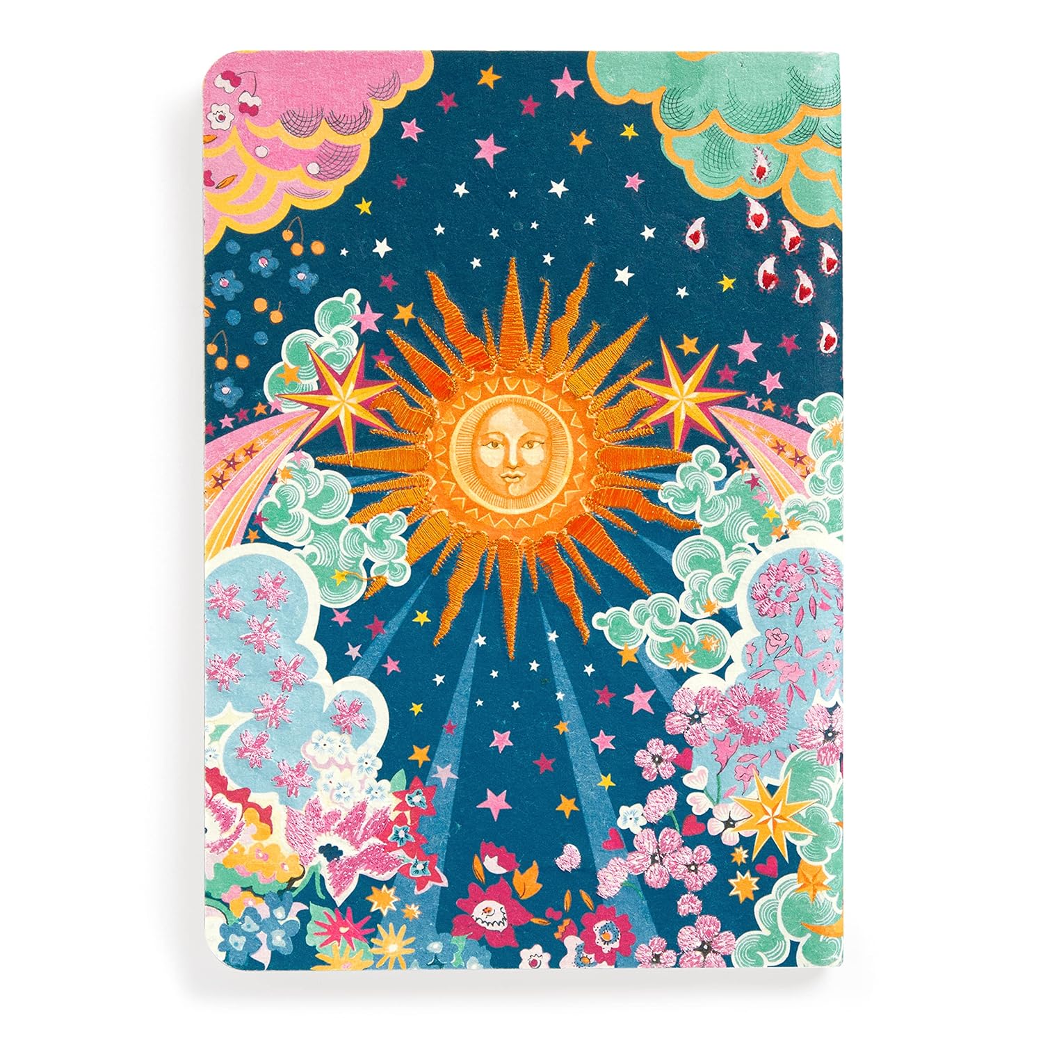 Liberty All You Need is Love Handmade Embroidered Journal
