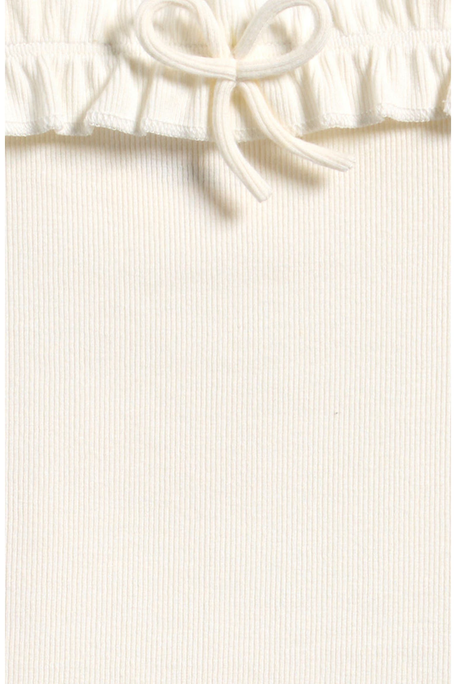 Kids' Ruffle Bow Rib Tank