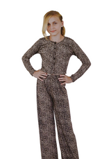 fbz Leopard Pajama Lounge Pant