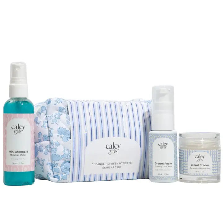 Caley Cosmetics Cleanse. Refrsh. Hydrage. Kit