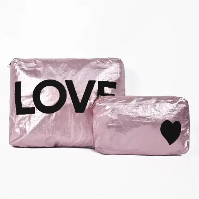 Makeup Bag Love Heart Set