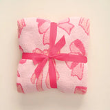 Cozy Dreams Luxe Blanket, Blushing Bows Pink