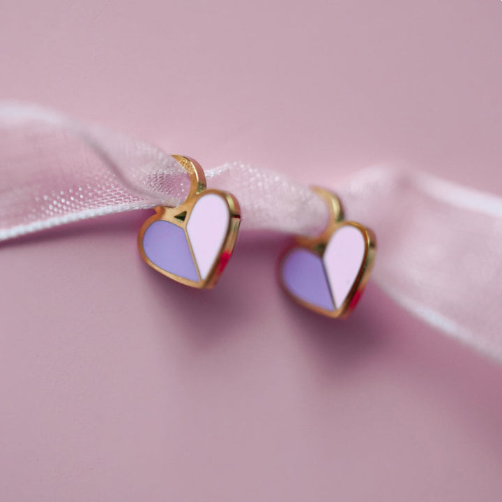 pierced Heart Duo Earing Charms