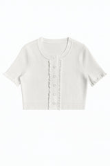 KatieJ Addison Special Detail Button Up Top