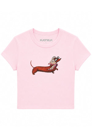 KatieJ Graphic Fancy Dog Tee