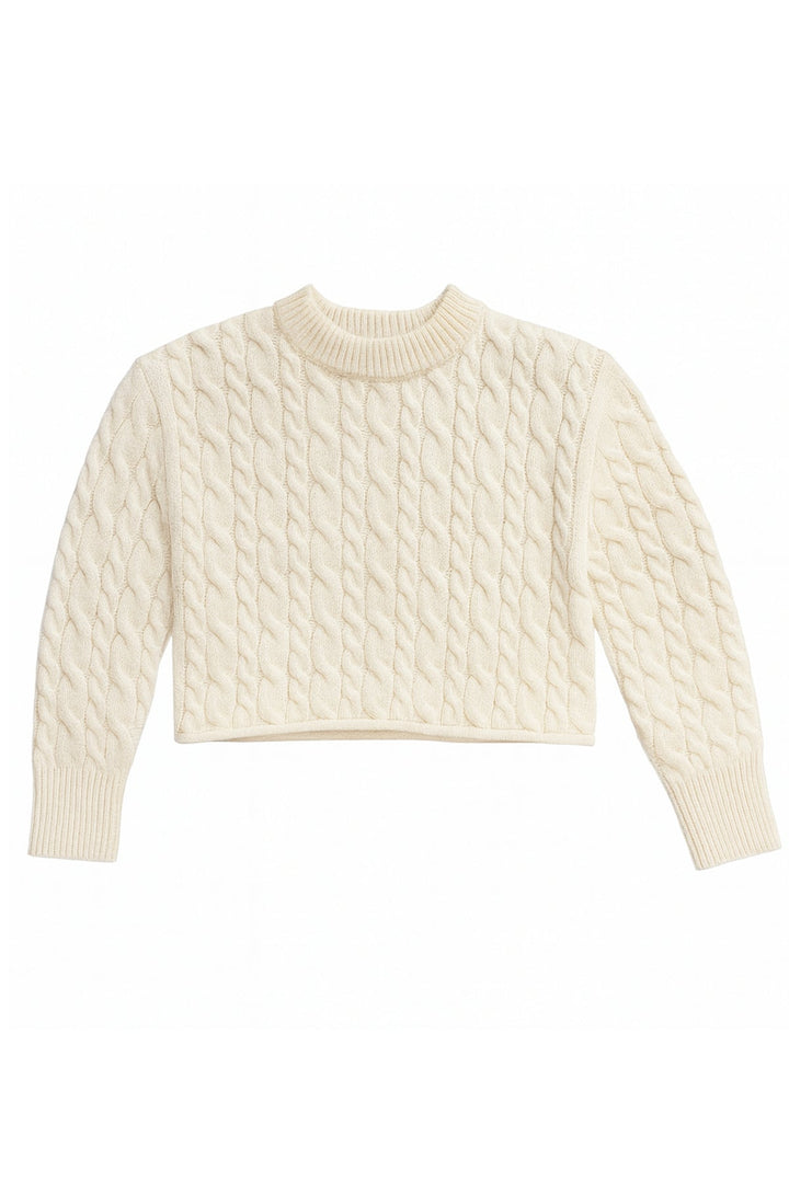 KatieJ Briar Knit Sweater, Oatmeal