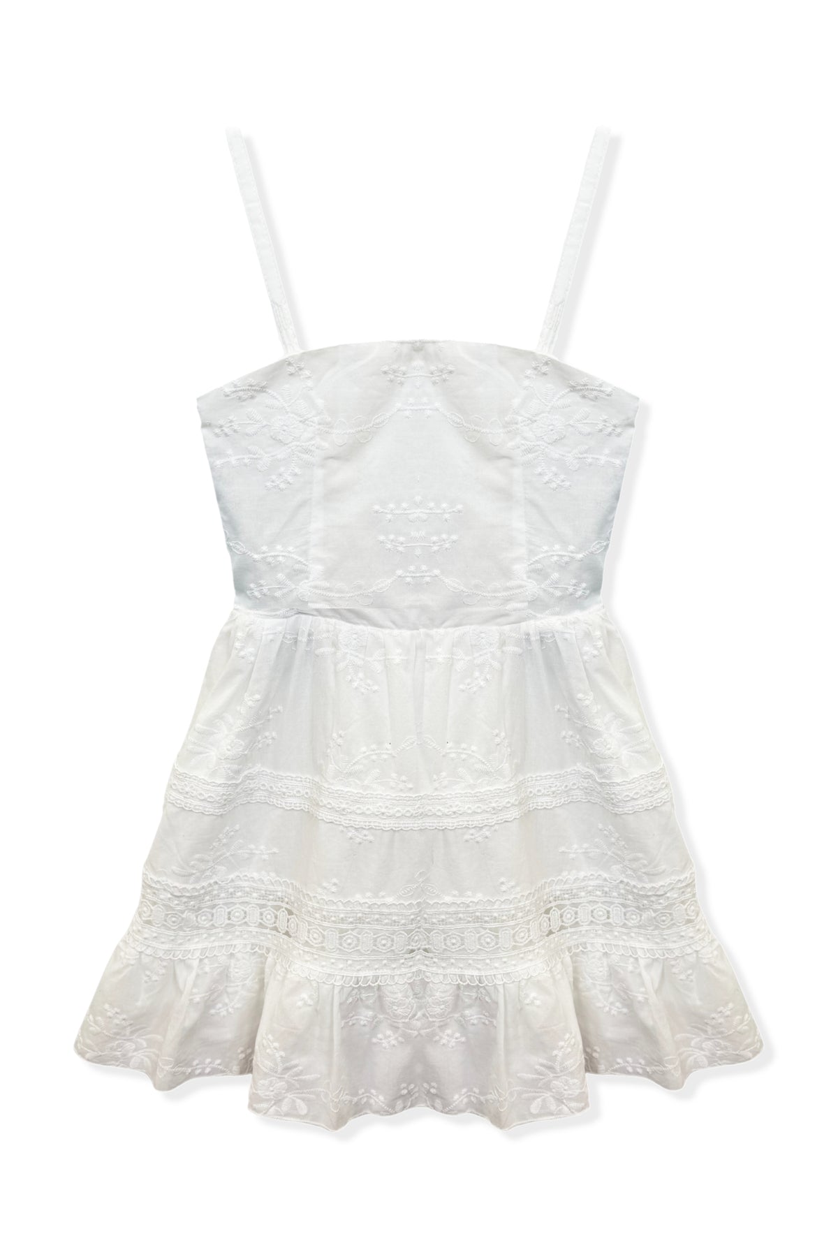 KatieJ Bridget Lace Insert Dress