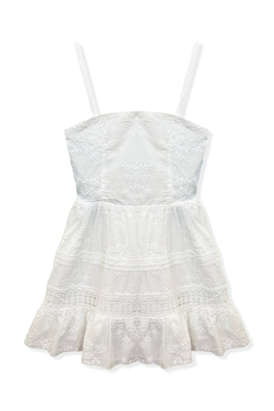 KatieJ Bridget Lace Insert Dress