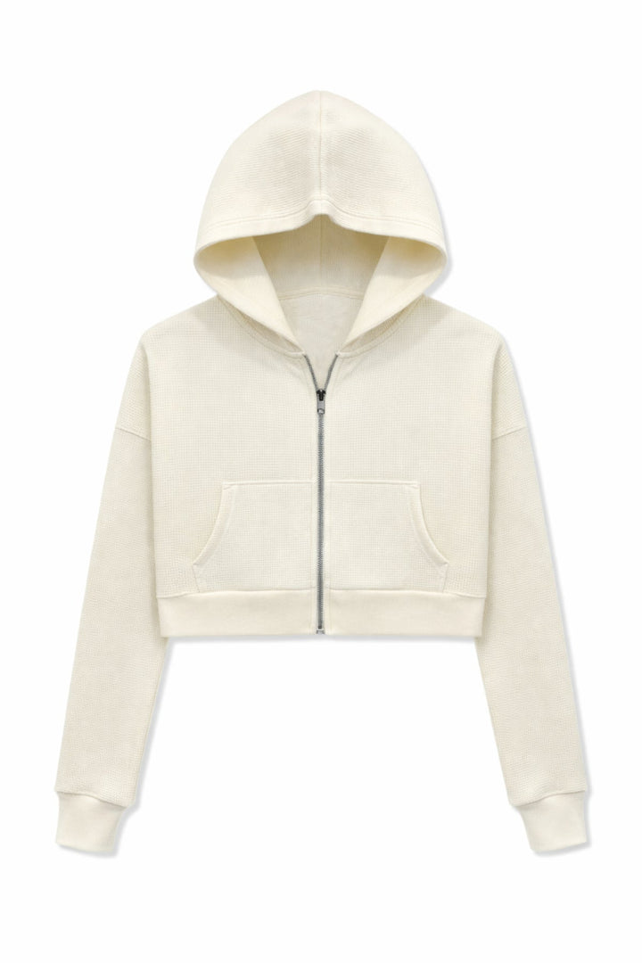 KatieJ Brynn Waffle Lounge Hoodie