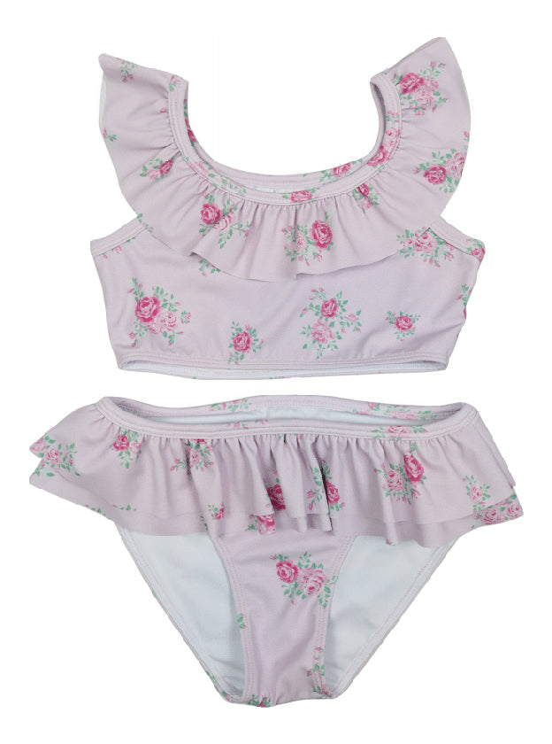 Pink Cabbage Rose Bikini