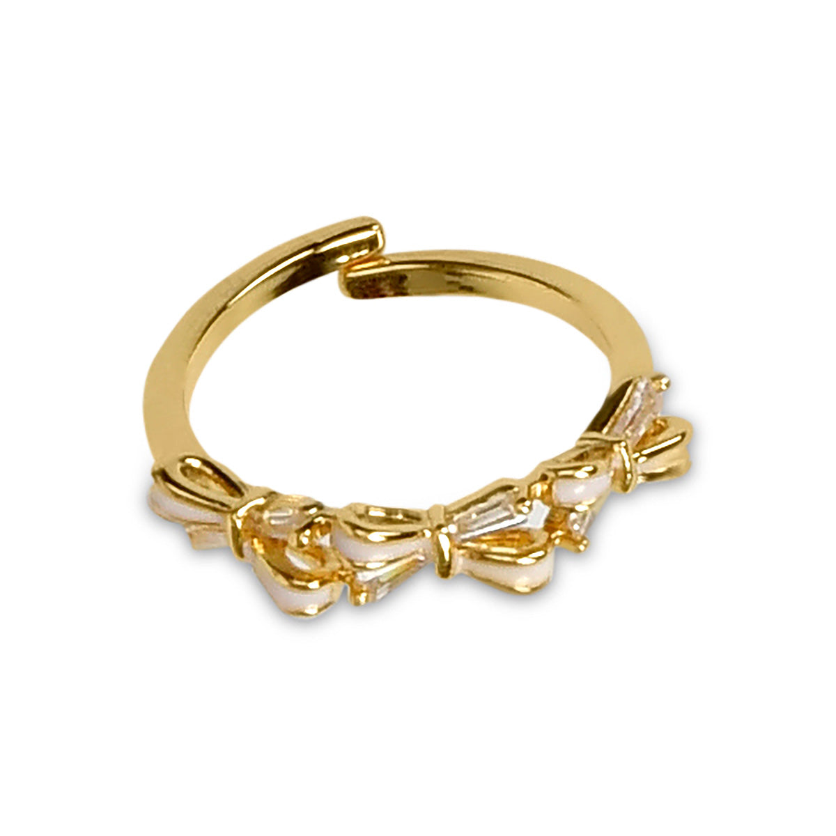 Iscream Beautiful Bows Ring & Necklace Set