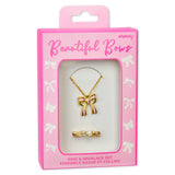 Iscream Beautiful Bows Ring & Necklace Set