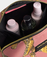 Wouf Blush Leopard Toiletry Bag