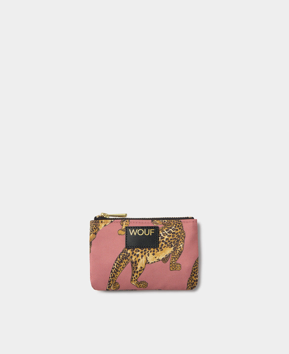 Wouf Blush Leopard Wallet