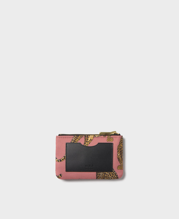 Wouf Blush Leopard Wallet