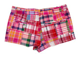 KatieJ NYC Tween Plaid Patch Stanford Short