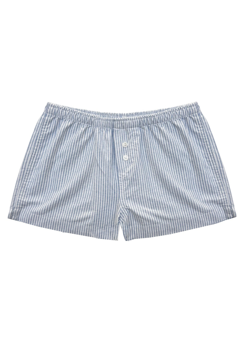 KatieJ Capri Striped Lounge Shorts