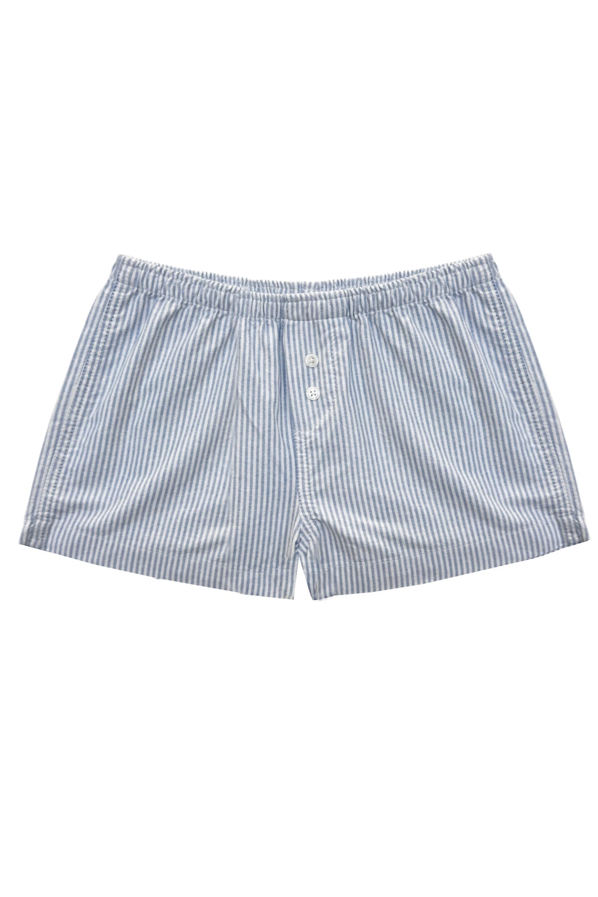 KatieJ Capri Striped Lounge Shorts