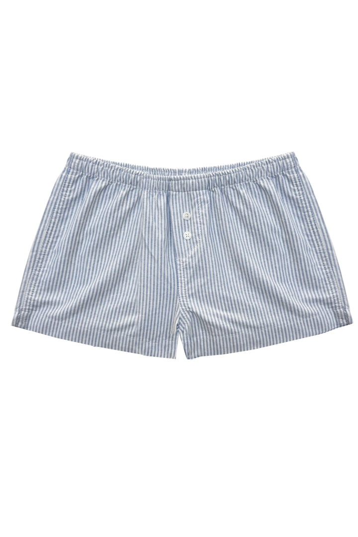 KatieJ Capri Striped Lounge Shorts
